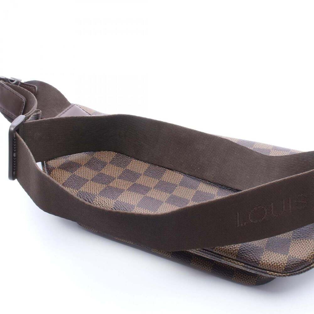 LOUIS VUITTON Authentic Brown Damier Leather Fanny Pack - Picture 10 of 10